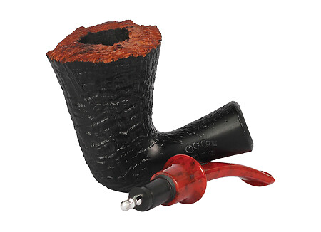 Chacom Fleur Black Sandblast - Smoking Pipe