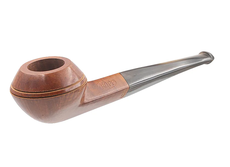 bulldog pipe tobacco straight rustic Handmade Straight Bulldog Pipe -