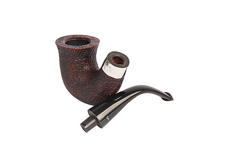 Pipe Peterson Sherlock Holmes original, pipe courbe, pipe en bruyère sablée, 