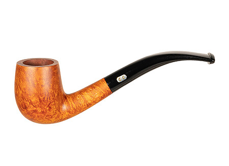Pipe Chacom Plume naturel, pipe chacom, chapuis-comoy, pipe en bruyère pipe courbe