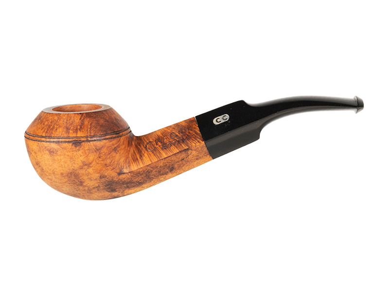 Pipe Chacom Royale 294, belle bruyère, pipe en bruyère, chacom, chapuis-comoy; pipe demi courbe