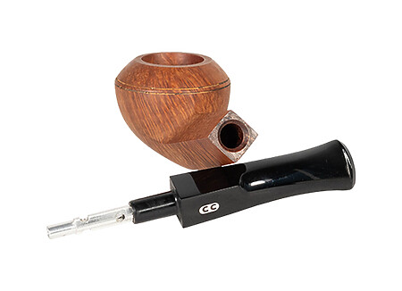 Pipe chacom royale 949; pipe chacom belle bruyère, pipe en bruyère, pipe demi courbe, belle pipe