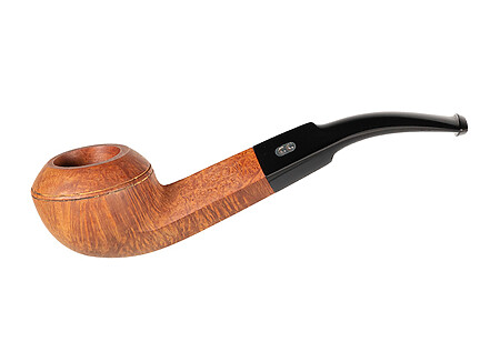 Pipe chacom royale 949; pipe chacom belle bruyère, pipe en bruyère, pipe demi courbe, belle pipe