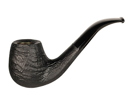 Pipe Chacom Select sablée noire POTY 2019, chapuis comoy, chacom, nomdunepipe, nom d'une pipe, pipe xl courbe