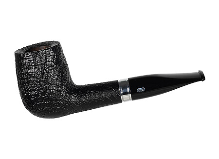 Chacom Maigret Black Sandblasted 1201 - Smoking pipe
