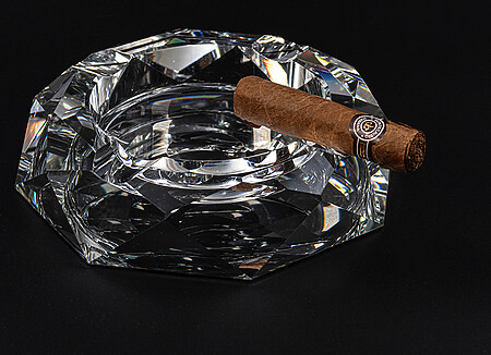 Cendrier à Cigare en Cristal