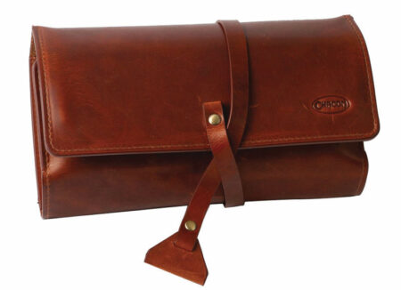2 pipes & tobacco pouch CHACOM - CC023 brown