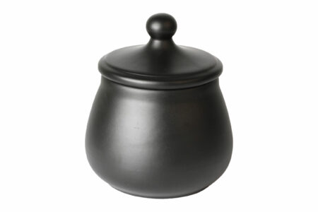 Pot à tabac céramique CHACOM - CC603 Noir mat