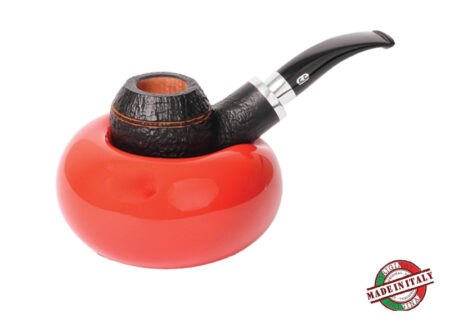 CHACOM Ceramic Pipe Stand - CC605 Red