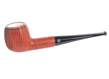 Jeantet Leather Covered pipe - Meerschaum Lined Panel