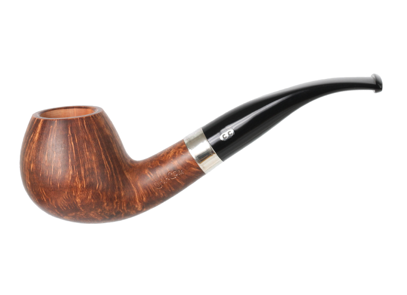 SSG-argent-recto Pipe Chacom Selected Straight Grain X - Forme Cognac  