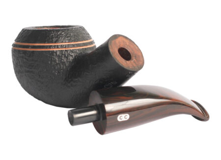 Chacom 996 black sandblasted- Smoking Pipe