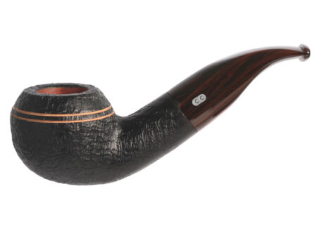 Chacom 996 black sandblasted- Smoking Pipe