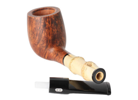 Chacom Bamboo Billiard smooth - Smoking briar pipe