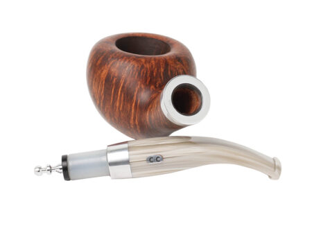 Chacom Selected Straight Grain - Matte Brown - Smoking pipe